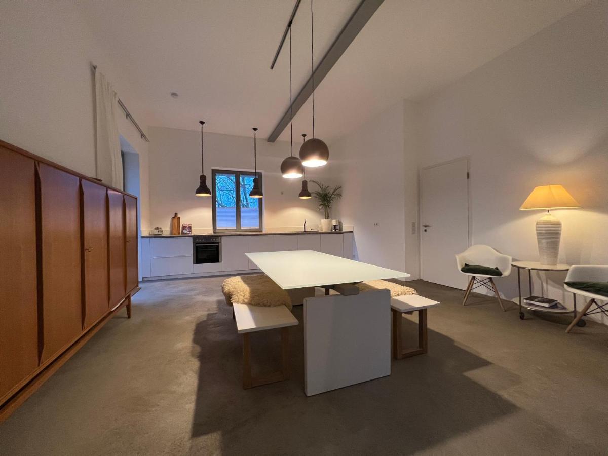 Вилла Historisches Designer Loft Эссен Экстерьер фото