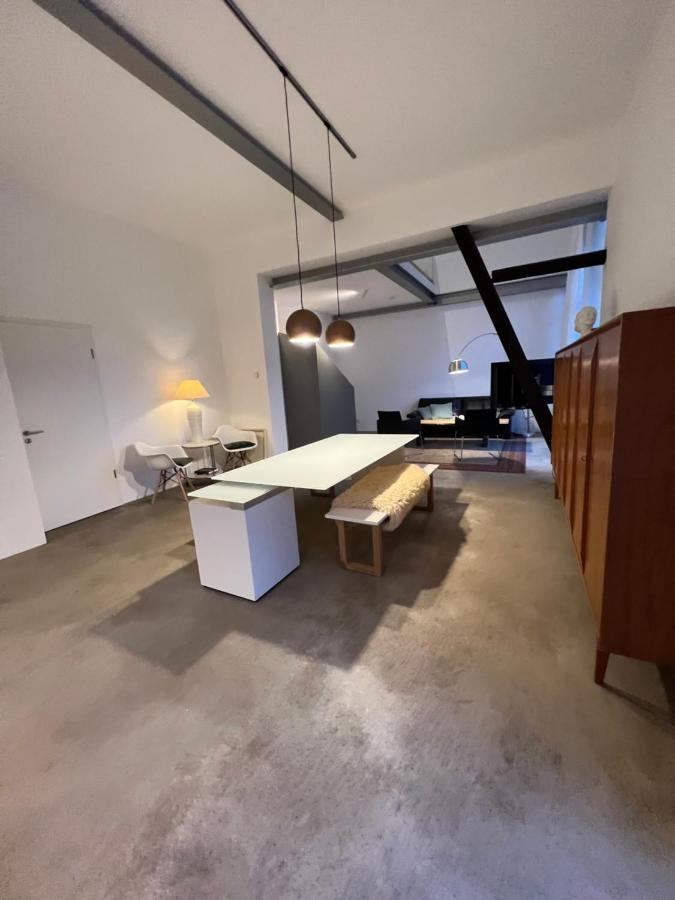 Вилла Historisches Designer Loft Эссен Экстерьер фото